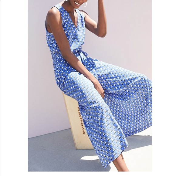 Anthropologie Sailboat Jumpsuit - Picture 2 of 2